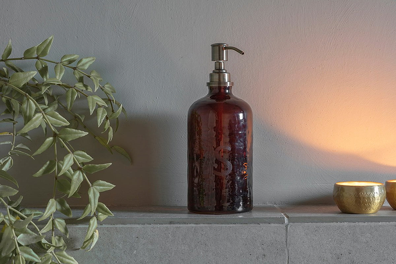 nkuku GIFT JEWELLERY & ACCESSORIES Avamali 1 Litre Recycled Glass Refill Bottle - Shampoo or Conditioner