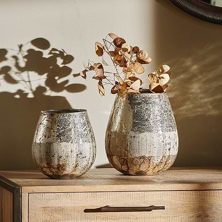 Nkuku VASES & PLANTERS Babia Glass Vase