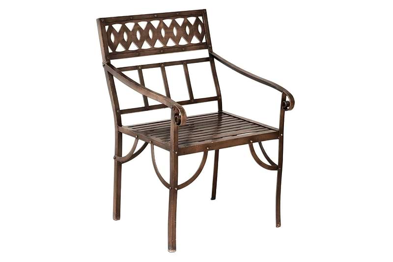 Nkuku OUTDOOR LIVING Bahula Decorative Iron Chair