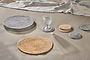 Nkuku Table Accessories Braided Hemp Tablemats - Soft Grey (Set Of 4)