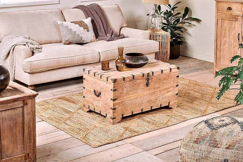 Nkuku RUGS Chaprala Braided Hemp Rug
