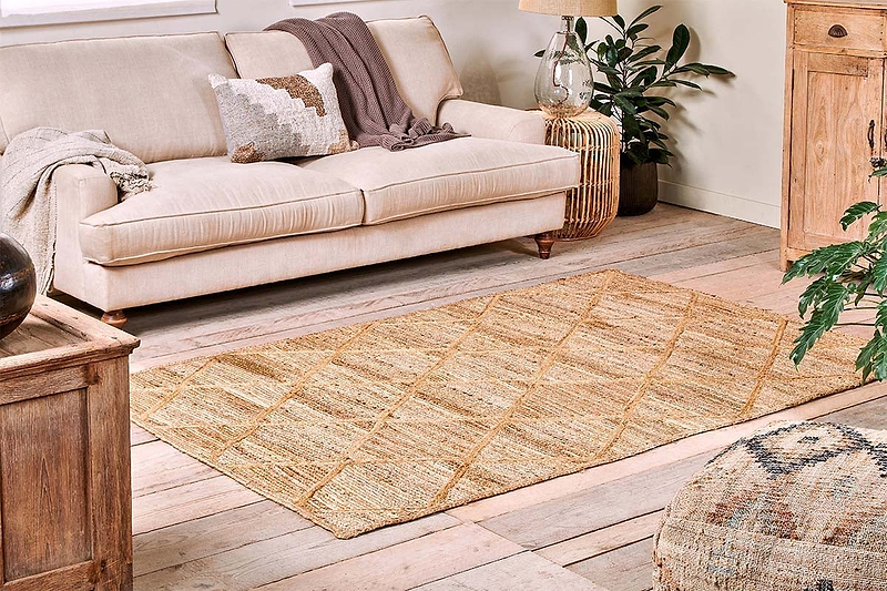 Nkuku RUGS Chaprala Braided Hemp Rug