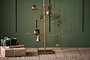 Nkuku CHRISTMAS DECORATIONS Charida Base Wire Tree - Brass - Extra Large