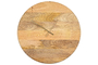 nkuku MIRRORS WALL ART & CLOCKS Eady Mango Wood Clock - Large