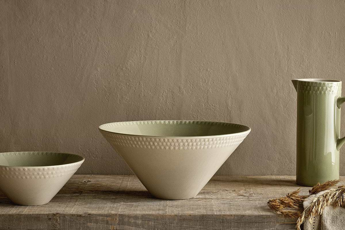 Green 2025 serving bowl