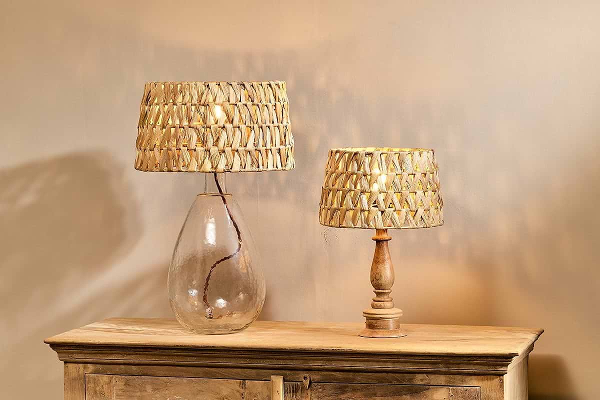 Nkuku shop rattan lampshade