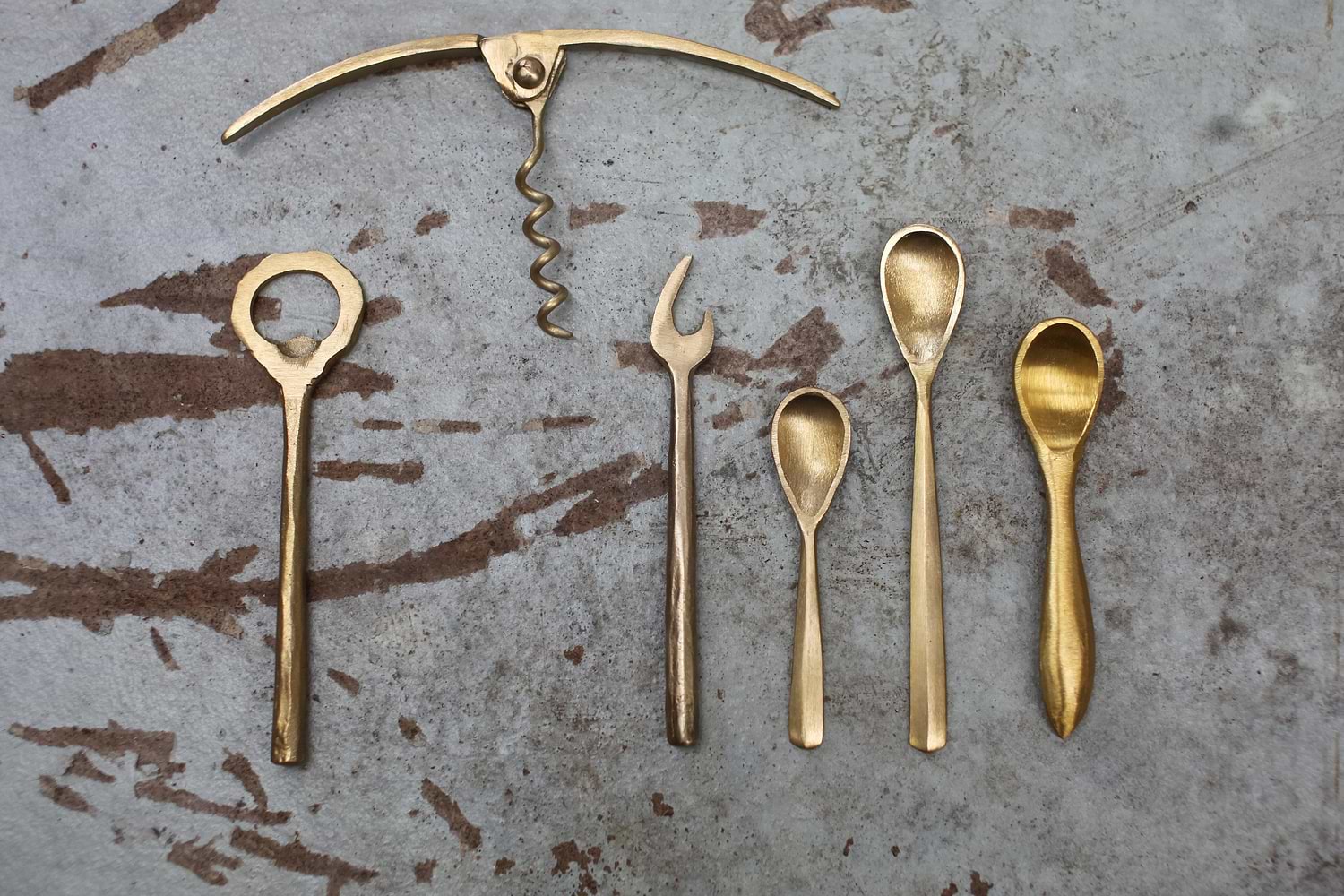 Nkuku Table Accessories Jahi Spoons (Set of 2)