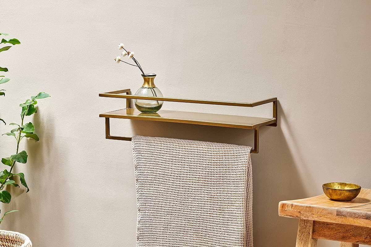 Towel wall shelf hotsell