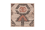 Nkuku MIRRORS WALL ART & CLOCKS Pemali Handwoven Artwork - Rust