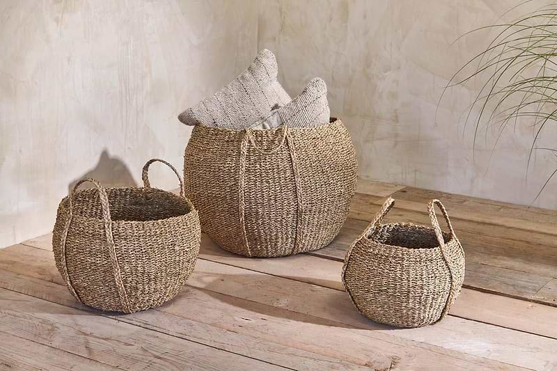 Nkuku Storage & Baskets Rundi Seagrass Basket
