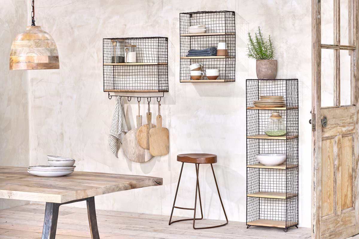 Nkuku Storage & Baskets Tamba Standing Shelf