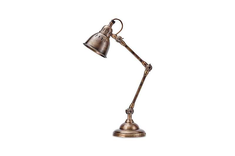 Nkuku Lighting Tubu Antique Brass Desk Lamp
