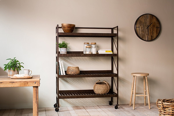 Nkuku STORAGE FURNITURE Umi Iron Shelf