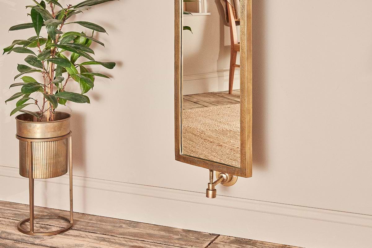 Visala Swivel Full Length Wall Mirror Large nkuku