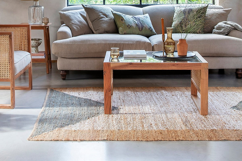 nkuku RUGS Xiola Hemp And Jute Rug