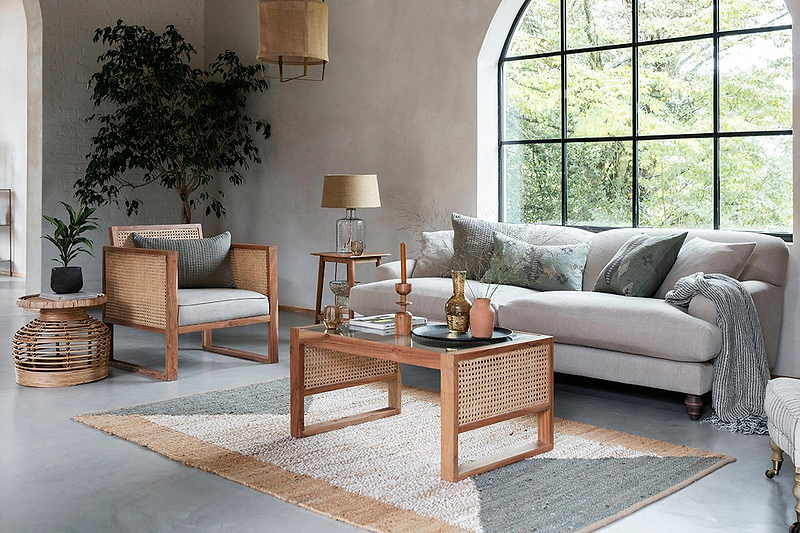 nkuku RUGS Xiola Hemp And Jute Rug