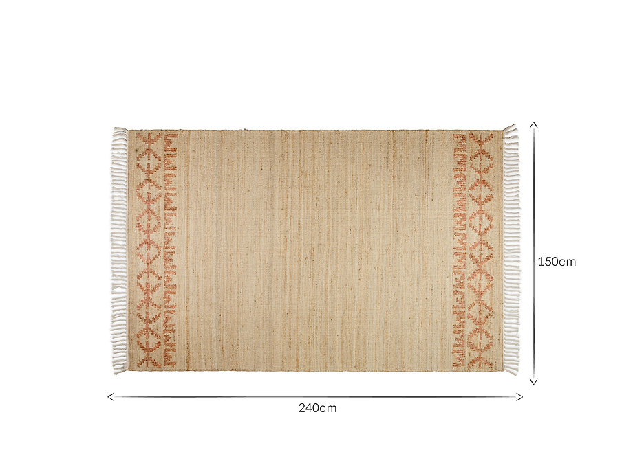 Akari Jute & Cotton Rug - Natural