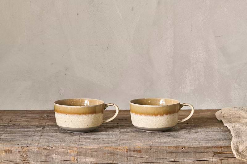 Arici Mugs - Sand - Large (Set of 2)