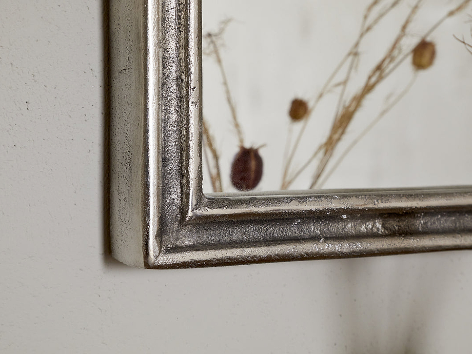 Almora Wall Mirror - Antique Nickle