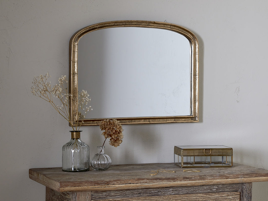 Almora Wall Mirror - Antique Brass - Extra Small