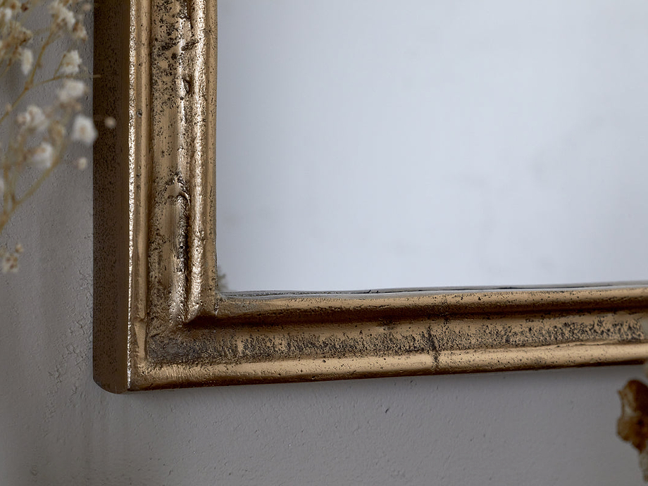 Almora Wall Mirror - Antique Brass - Extra Small