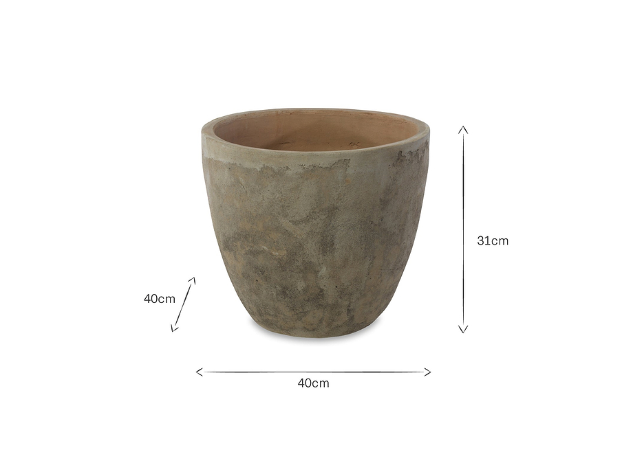 Affiti Clay Planter - Medium