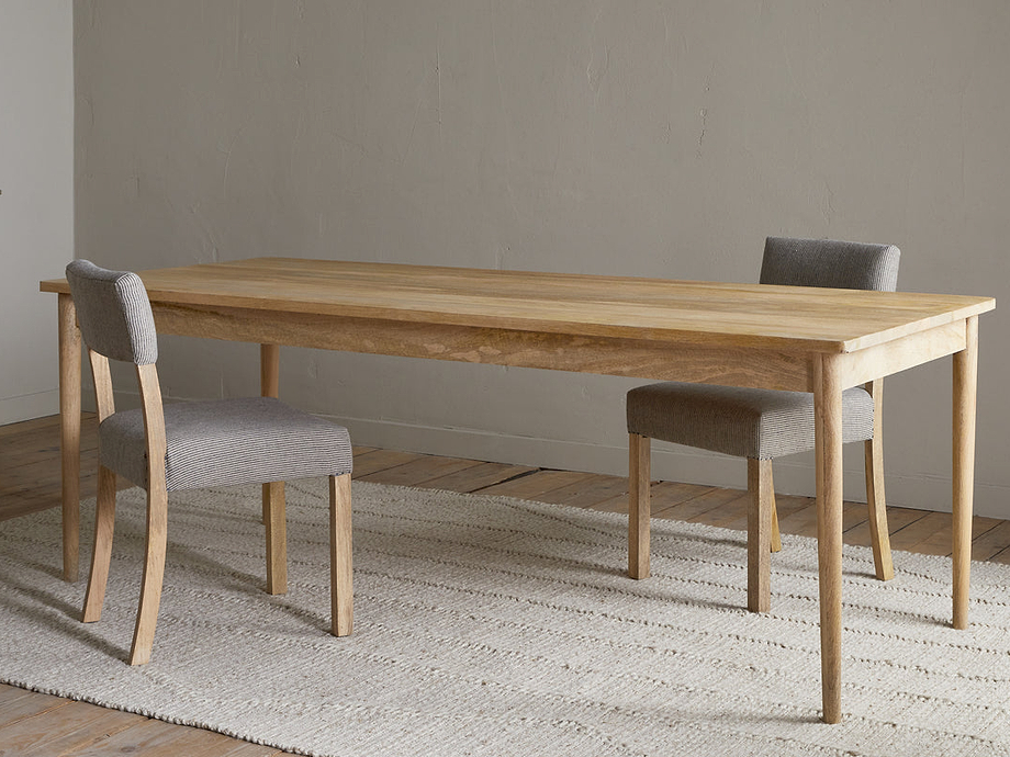 Anbu Mango Dining Table - Natural
