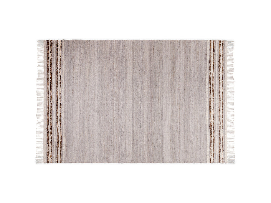 Aadita Jute & Wool Rug - Grey