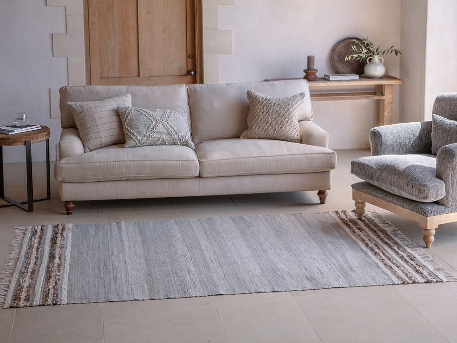 Aadita Jute & Wool Rug - Grey