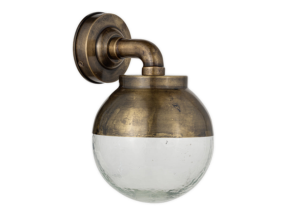 Abeo Outdoor Wall Lamp - Antique Brass