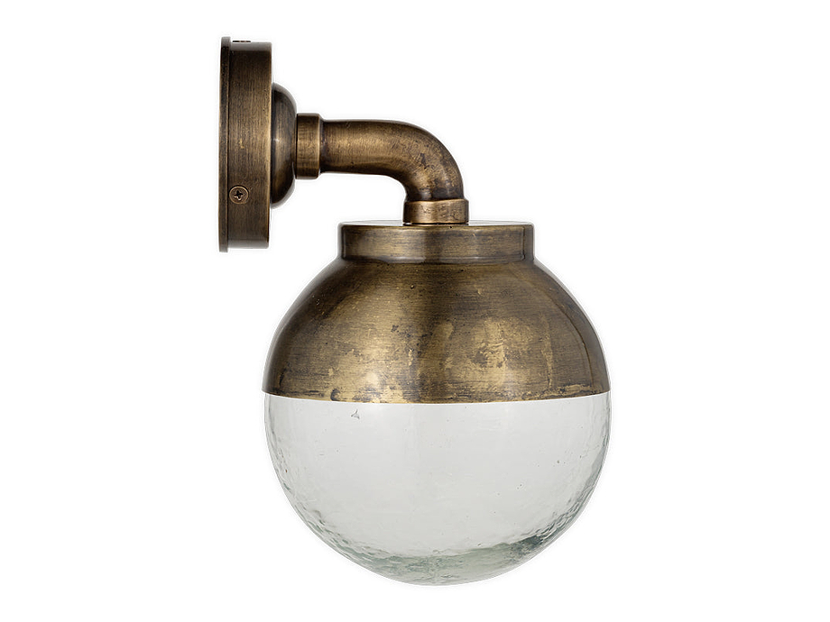 Abeo Outdoor Wall Lamp - Antique Brass