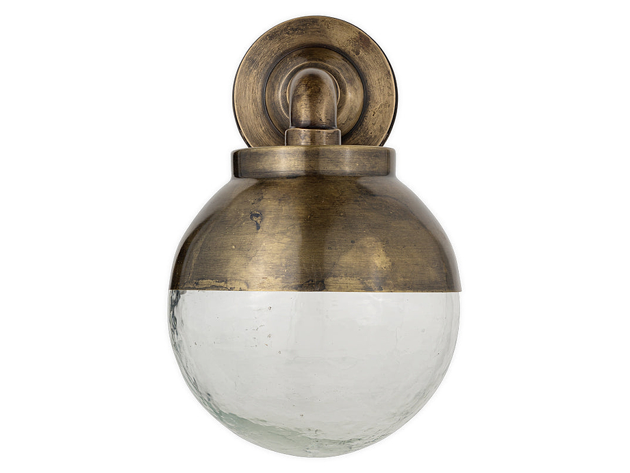 Abeo Outdoor Wall Lamp - Antique Brass