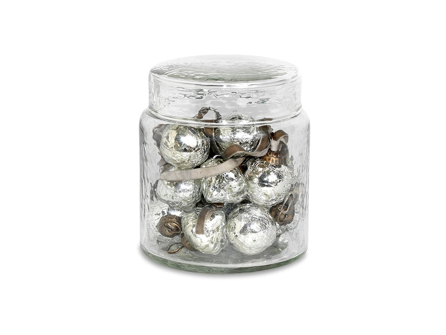 Adisa Bauble Jar - Antique Silver (Set of 16)