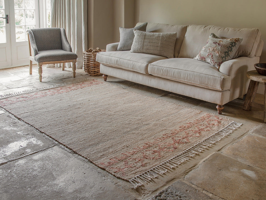 Akari Jute & Cotton Rug - Natural