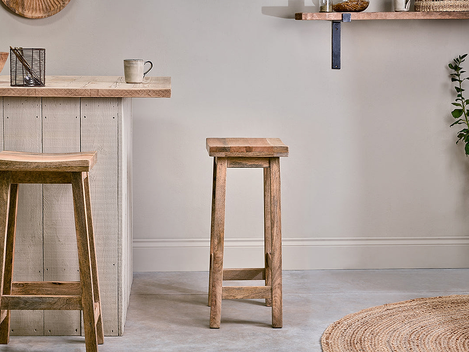 Ambi Wooden Stool - Tall