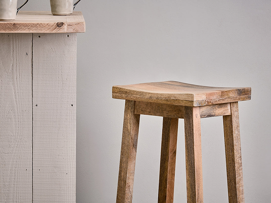 Ambi Wooden Stool - Tall