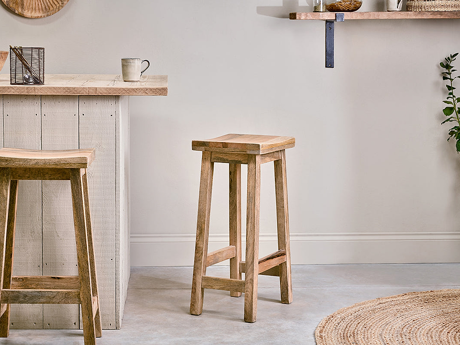 Ambi Wooden Stool - Tall