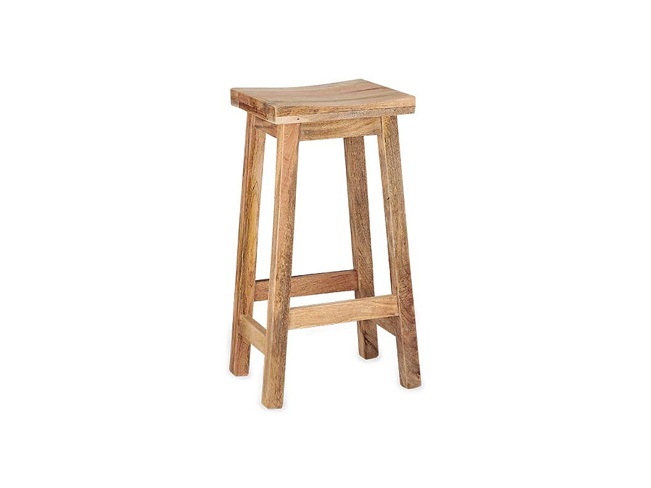 Ambi Wooden Stool - Tall