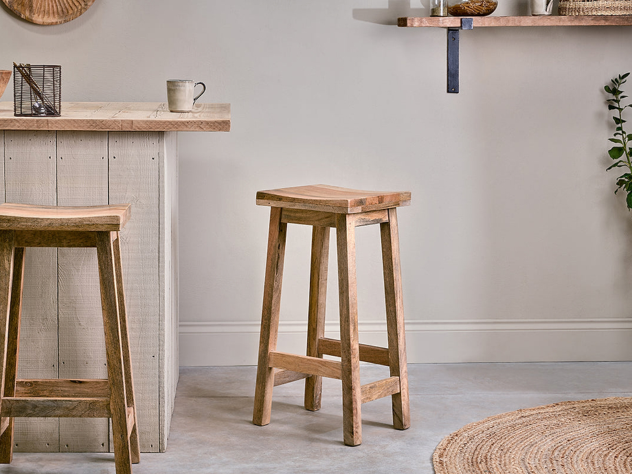 Ambi Wooden Stool - Tall