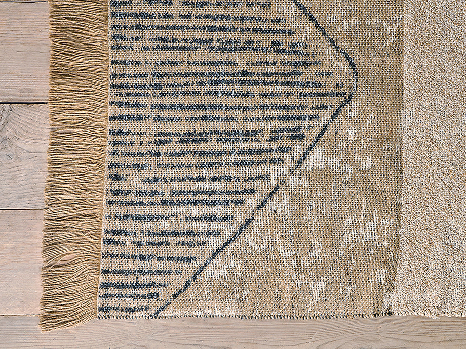 Anaisha Cotton & Jute Rug - Natural & Grey