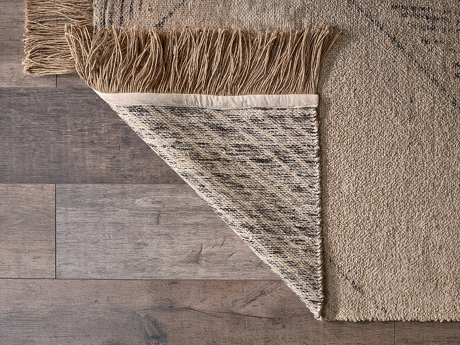 Anaisha Cotton & Jute Rug - Natural & Grey