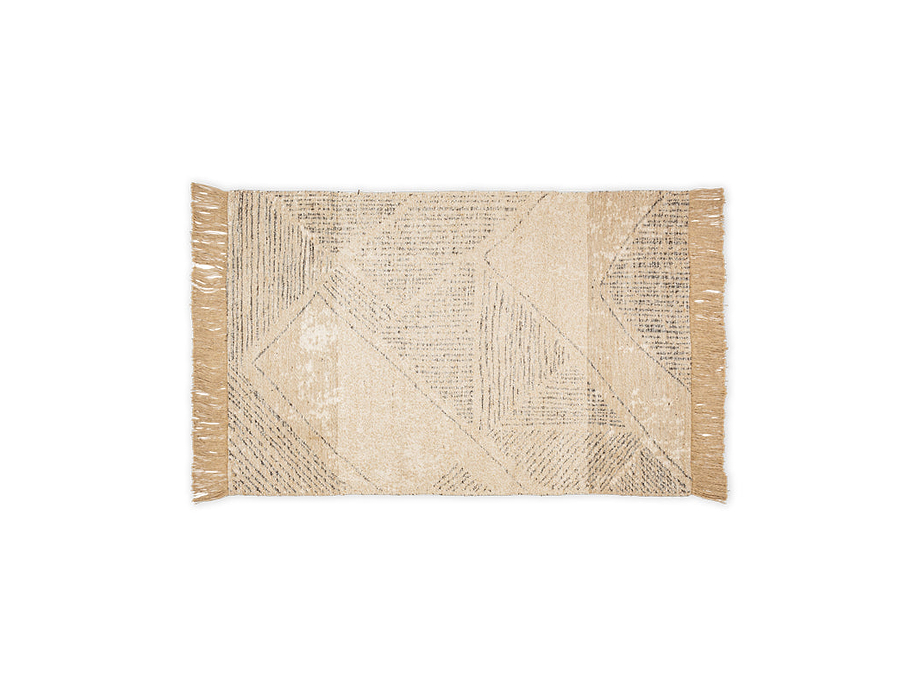 Anaisha Cotton & Jute Rug - Natural & Grey