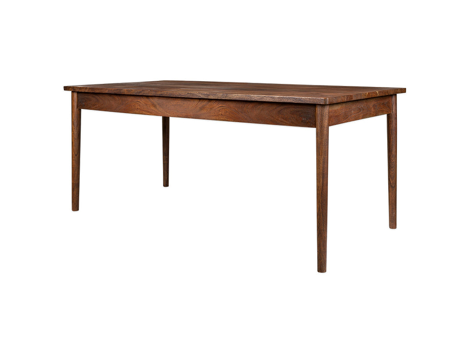 Anbu Acacia Dining Table - Washed Walnut