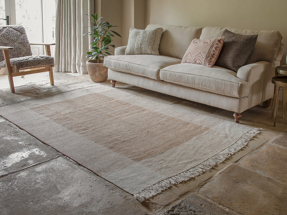 Andro Jute & Cotton Rug - Natural