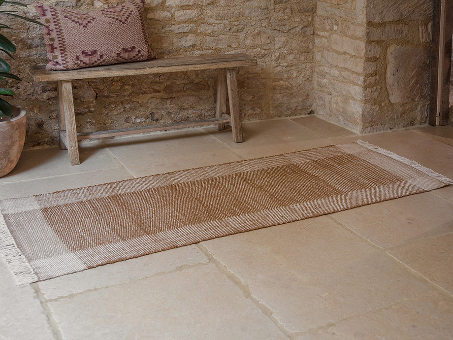 Andro Jute & Cotton Runner - Natural