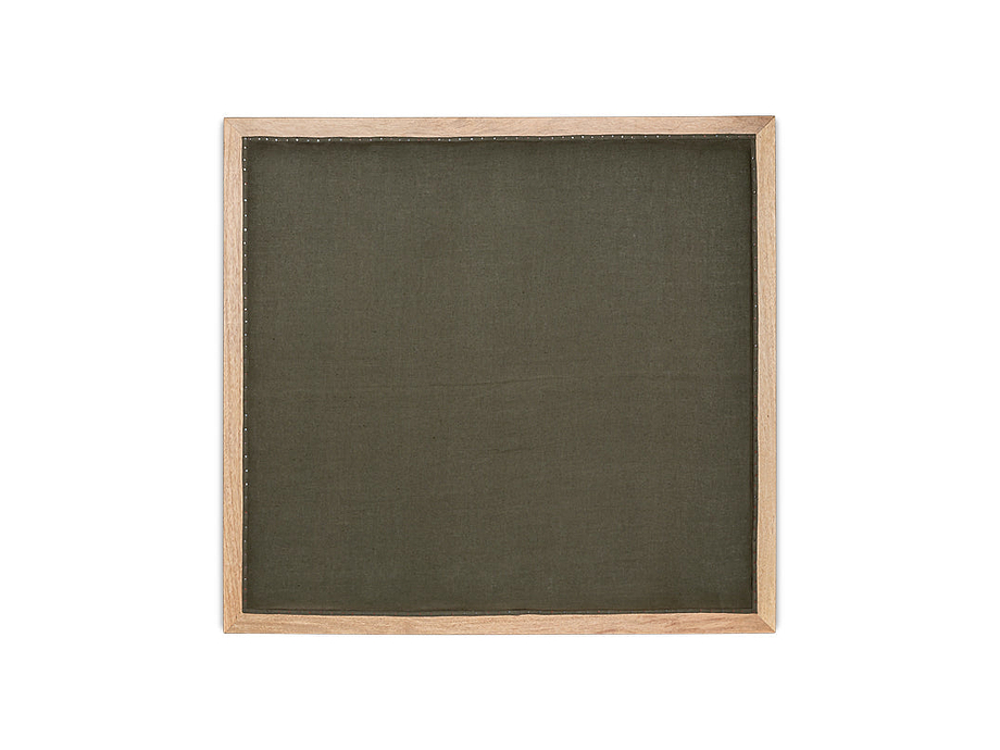 Anesha Upholstered Linen Headboard - Olive Green