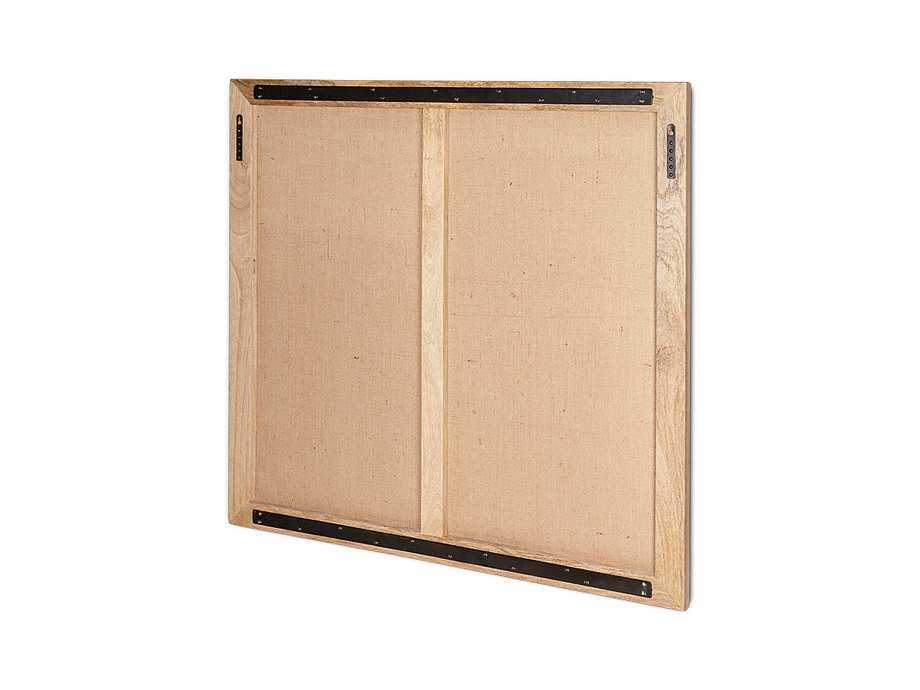 Anesha Upholstered Linen Headboard - Olive Green