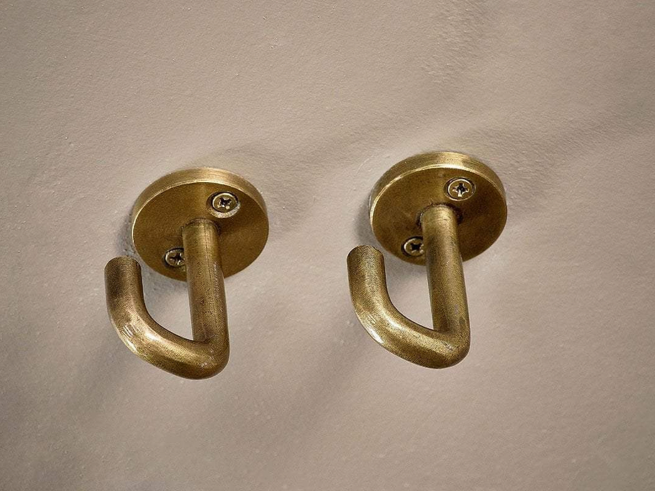 Aniko Iron Ceiling Hook - Brass (Set of 2)