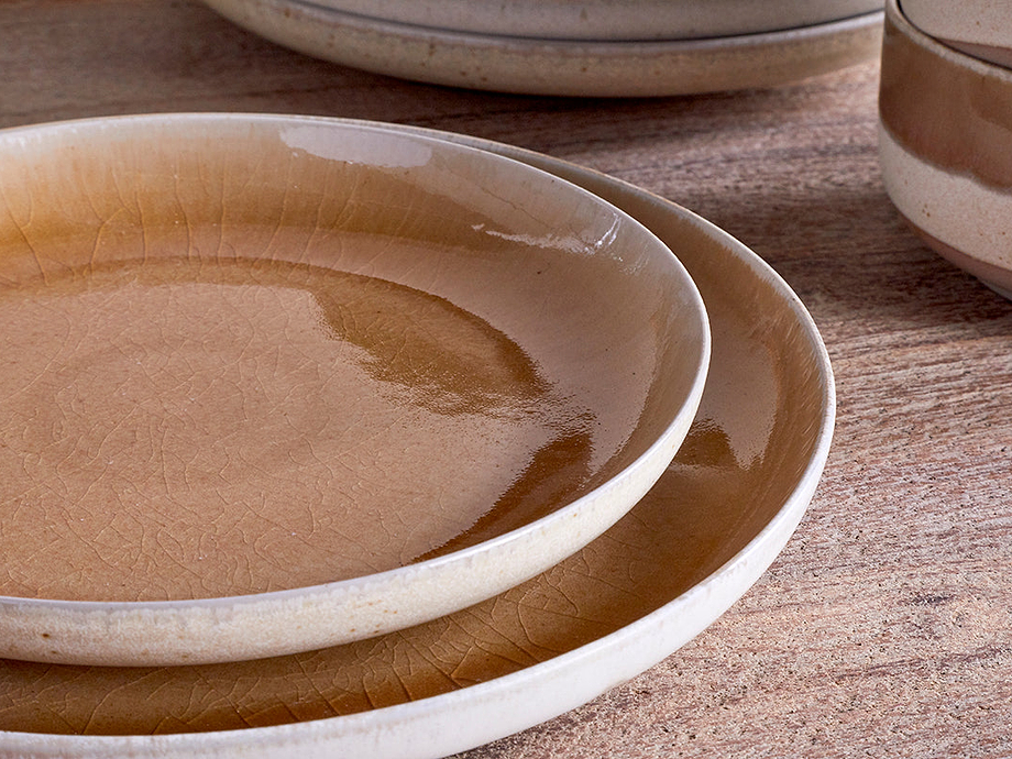 Arici Dinnerware Set - Natural - (Set of 12)