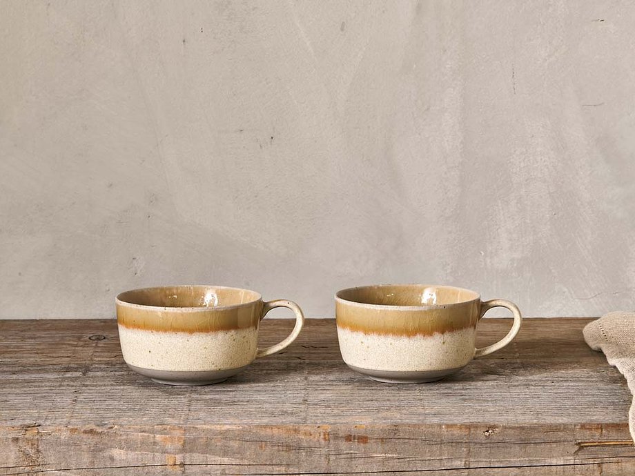 Arici Mugs - Sand - Large (Set of 2)